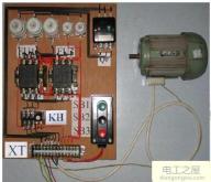 三相異步電動機正反停，三相電機正反轉(zhuǎn)實物圖